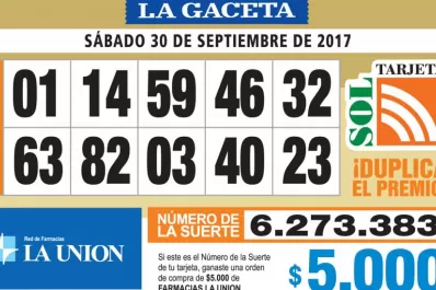 Los Números de Oro de LA GACETA
