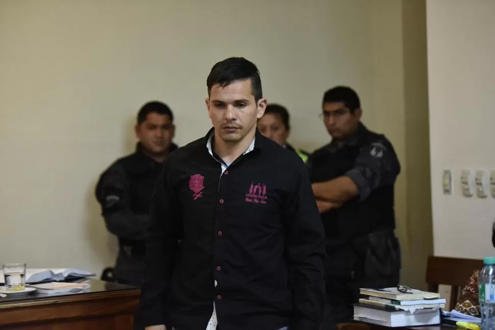 CONDENADO A PRISIÓN PERPETUA. Cuellar admitió que robó y disparó en la fuga, pero negó haber matado a Vides. la gaceta / foto de osvaldo ripoll