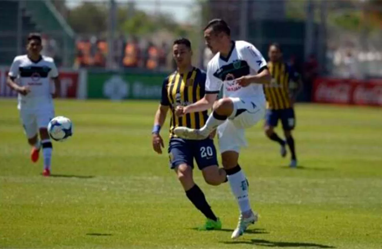 NO PUDO SER. El gol de Zampedri no le alcanzó a Central en San Juan. (FOTO DE SOMOS DEPORTE)