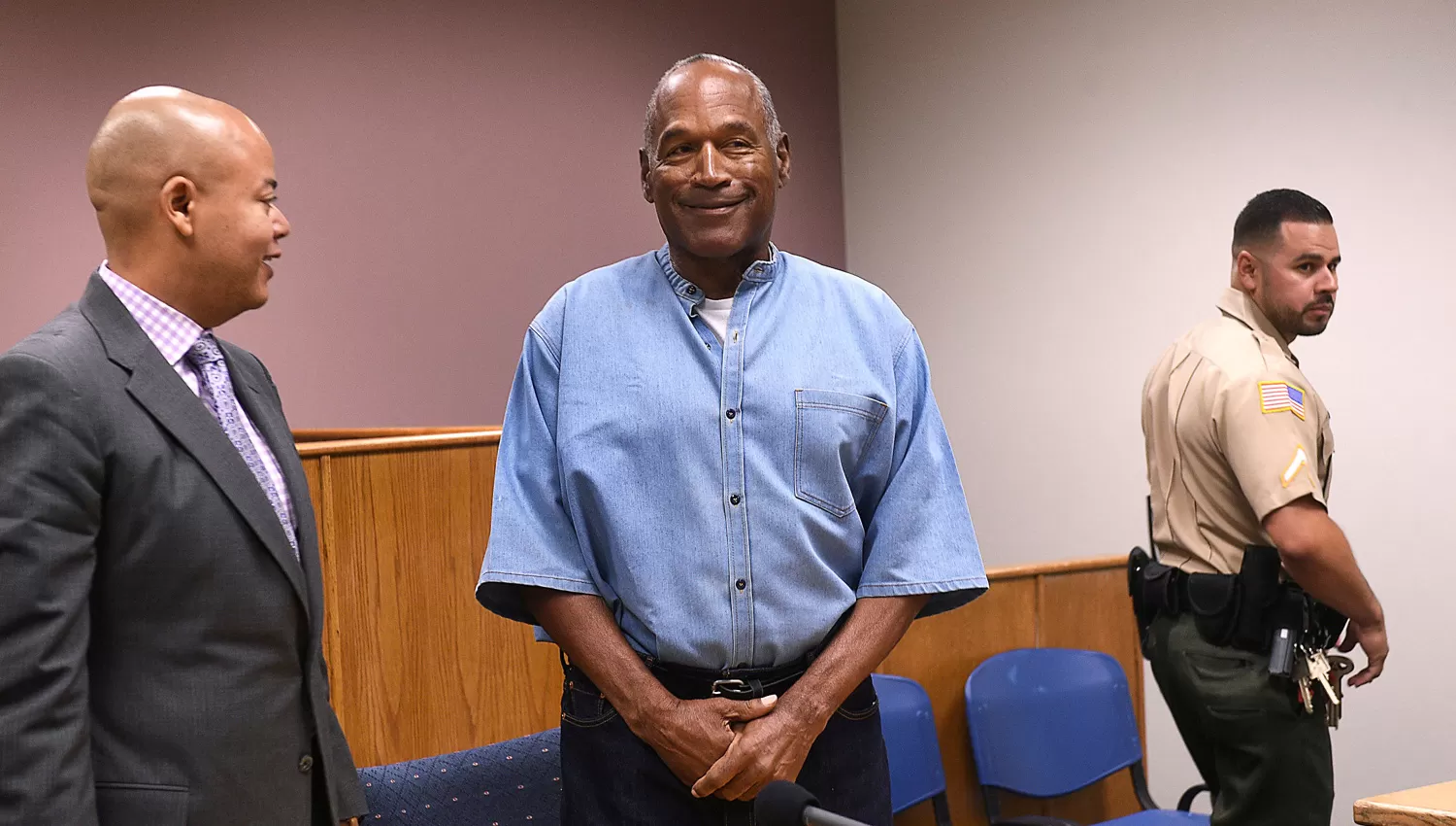O.J. Simpson salió de la cárcel después de nueve años