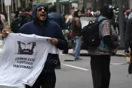 Video: agredieron a periodistas de C5N, América TV y Crónica TV en la marcha por Maldonado