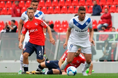Independiente le ganó a Vélez y recuperó posiciones