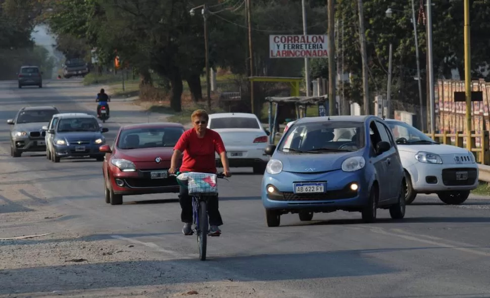 CAMBIOS. La Solano Vera sufrirá profundas transformaciones. El municipio proyecta veredas nuevas, sendas peatonales y rampas para discapacitados. 