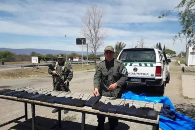 Ocultaron cocaína en el aire acondicionado de un colectivo