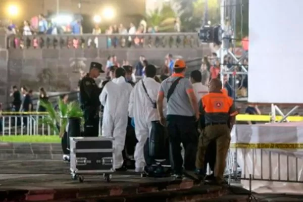 Una acróbata argentina murió al caerse desde siete metros en un espectáculo en México