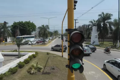 Sacarán la rotonda en Belgrano y Perón y quedará el complejo de semáforos