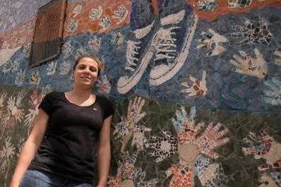 Así se hizo el mural solidario más grande de Tucumán