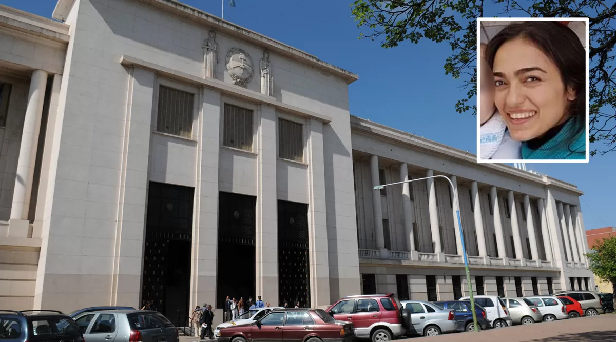 TRIBUNALES. Nadia Fusilieri y su ex pareja, Aldo Martínez, llevaban nueve meses de conflicto judicial.