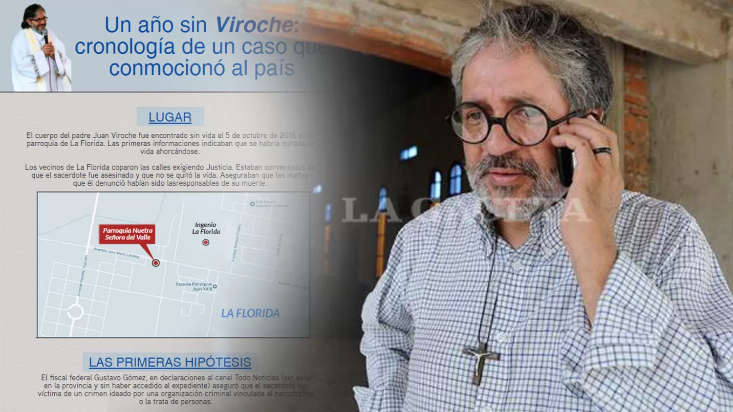 Infografía: un año sin Viroche, cronología de un caso que conmocionó al país