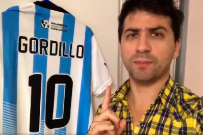 Gordillo alienta a la Selección: si mi hijo de cinco años no ve el Mundial va a empezar a jugar al golf