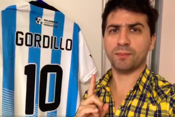 Gordillo alienta a la Selección: si mi hijo de cinco años no ve el Mundial va a empezar a jugar al golf