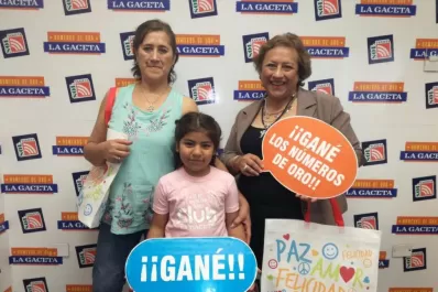Las ganadoras de los Números de Oro de LA GACETA, se harán el quincho y el asador