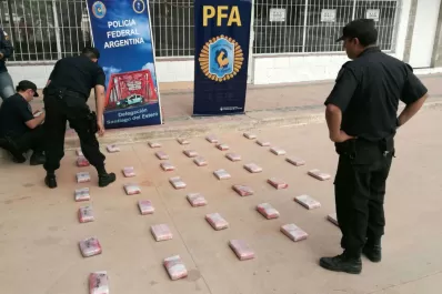 Tres tucumanos fueron detenidos con una millonaria carga de droga