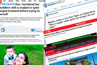 El caso de la tucumana que mató a sus dos hijos con un bisturí recorre el mundo