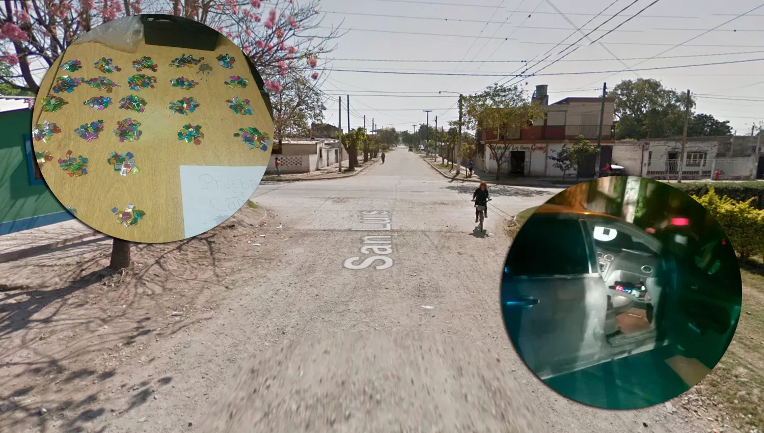 Dos jóvenes circulaban en un auto con 700 ravioles de droga y un arma