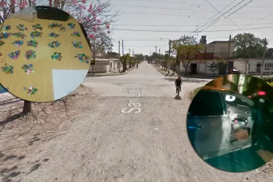 Dos jóvenes circulaban en un auto con 700 ravioles de droga y un arma