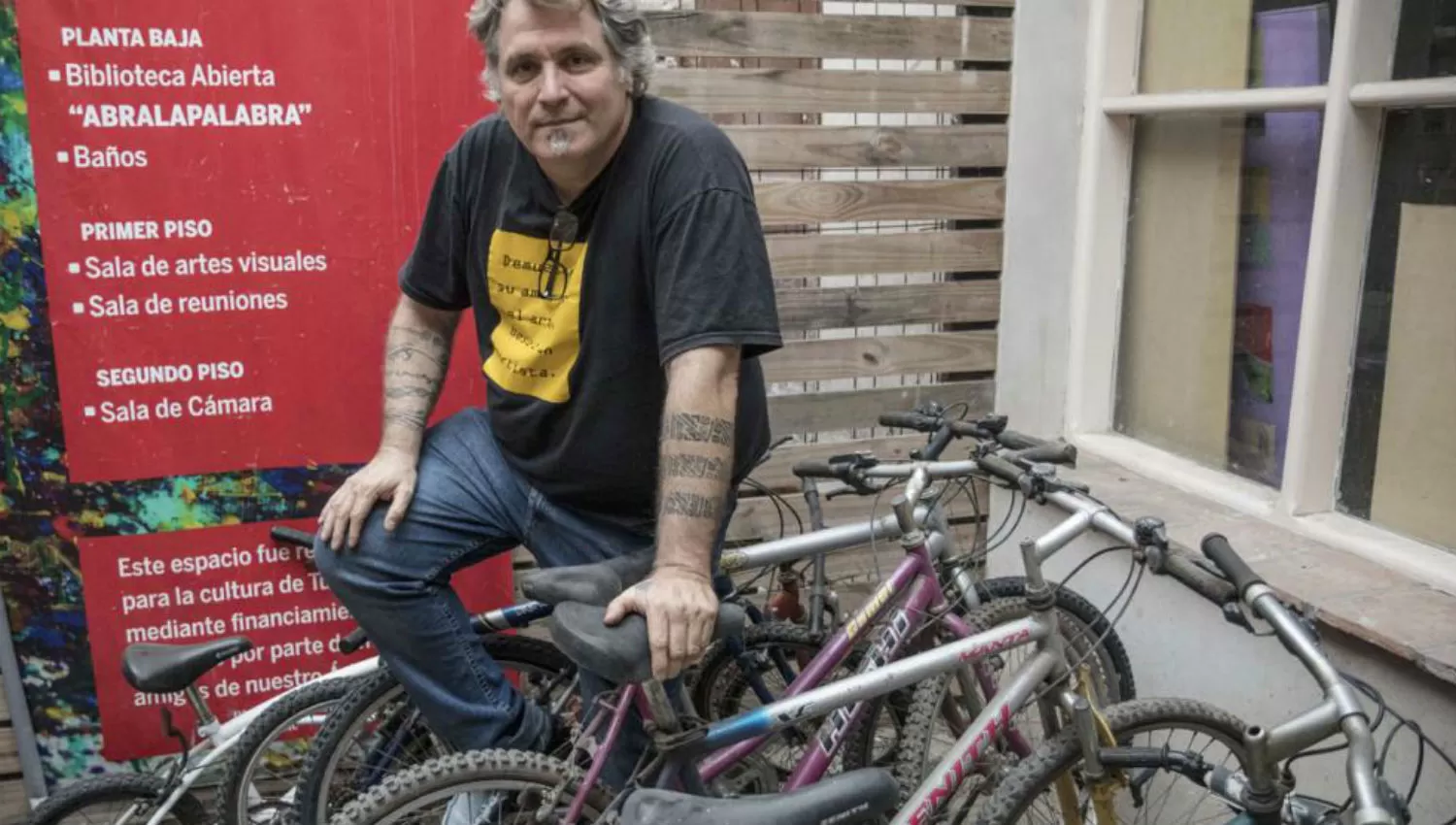 FERNANDO RÍOS. El empresario gastronómico y gestor cultural presenta el proyecto (Télam/Julio Pantoja).

