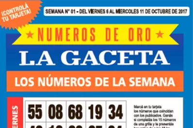 La grilla completa de los Números de Oro