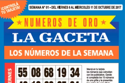 La grilla completa de los Números de Oro