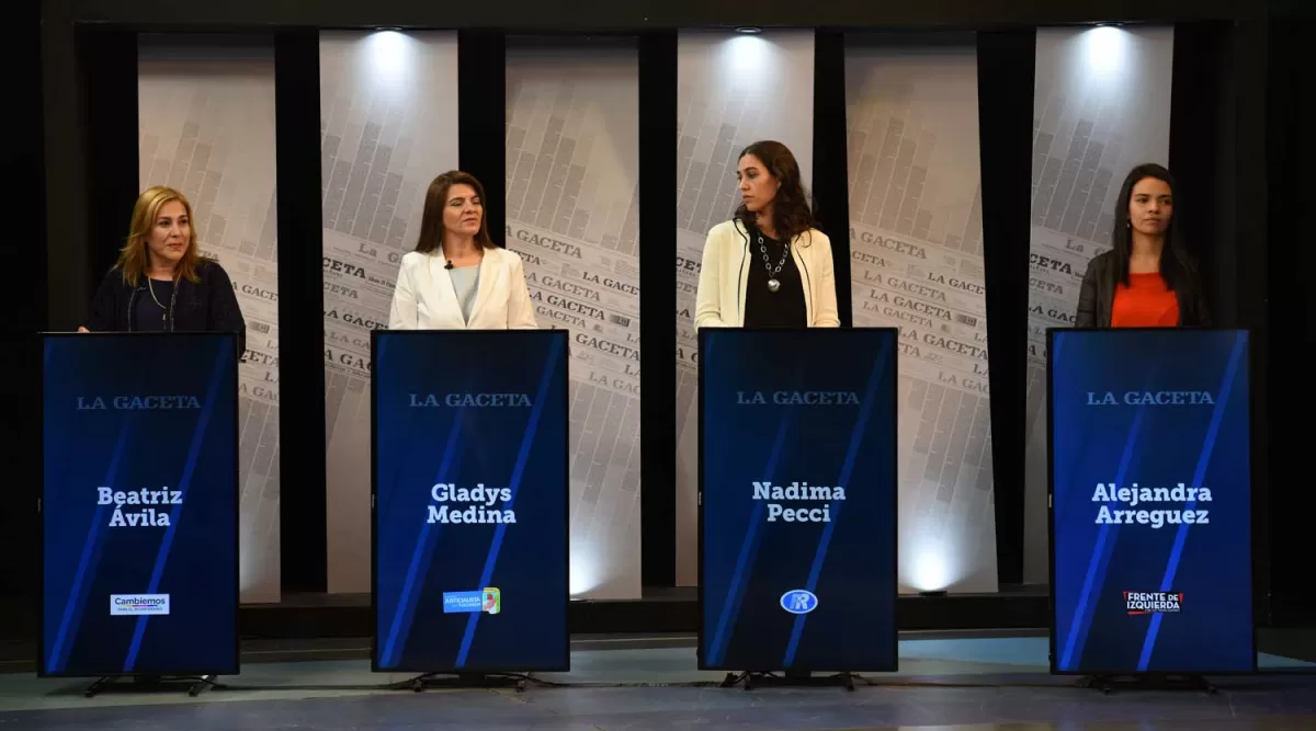 Las candidatas a diputada encendieron las redes