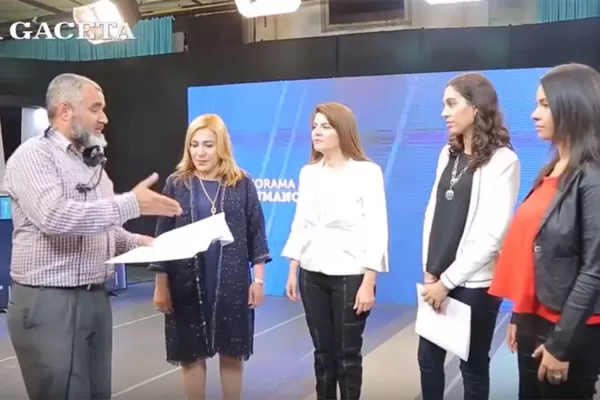Mirá el backstage del debate de las candidatas en Panorama Tucumano