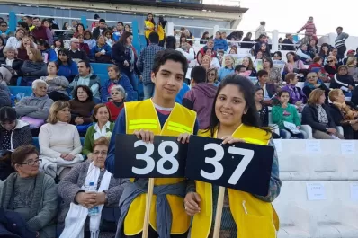 La previa en el estadio