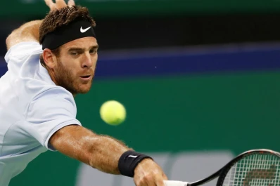 Juan Martín del Potro cayó ante Roger Federer en la semifinal del Masters de Shanghai