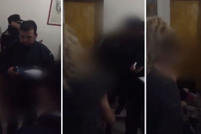 Realizaba amenazas de bombas, lo descubrieron y su mamá le dio una paliza en vivo