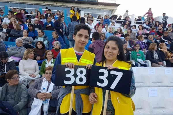 La previa en el estadio