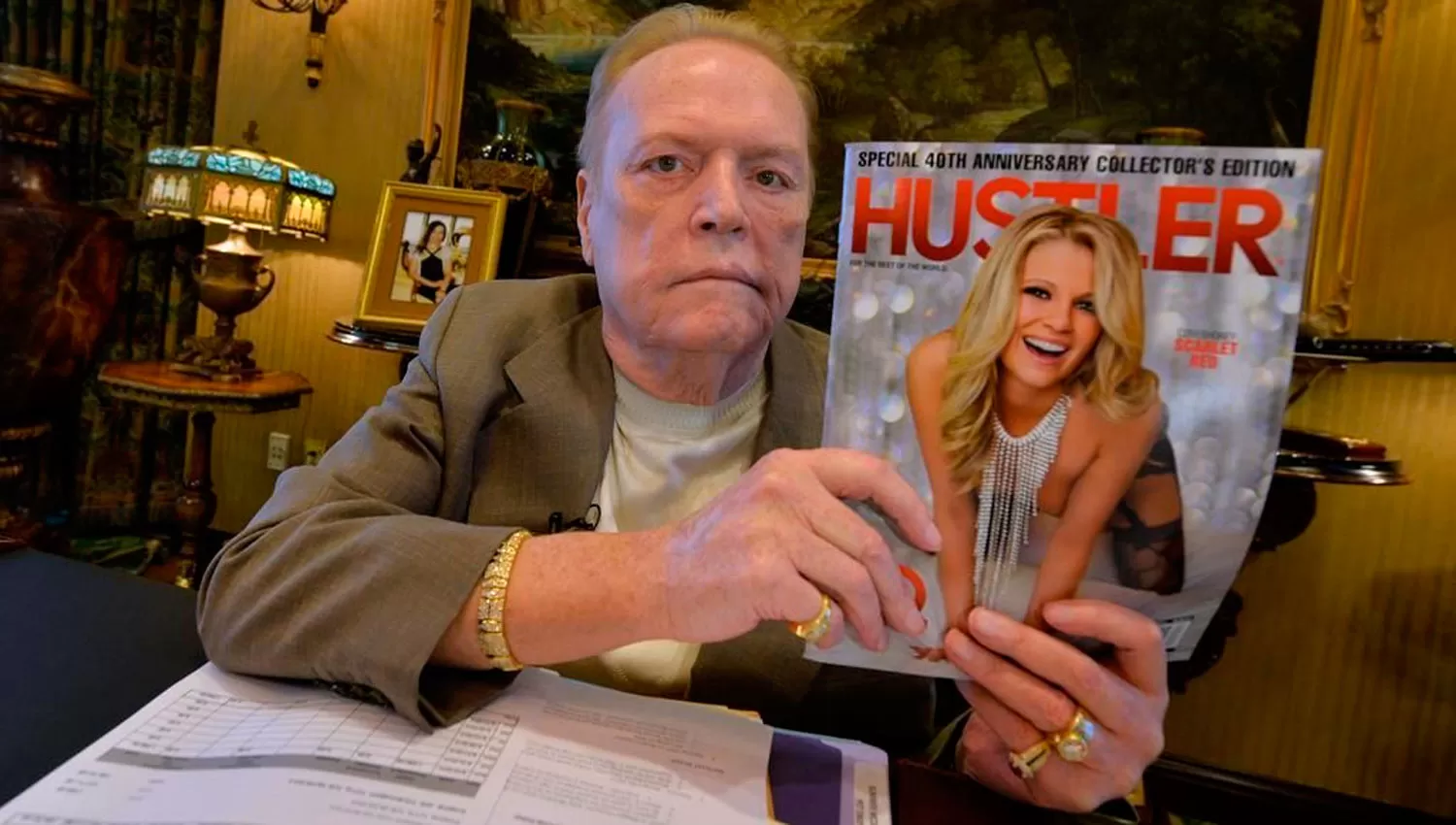 LARRY FLYNT. El rey del porno. FOTO TOMADA DE ELDIA.COM