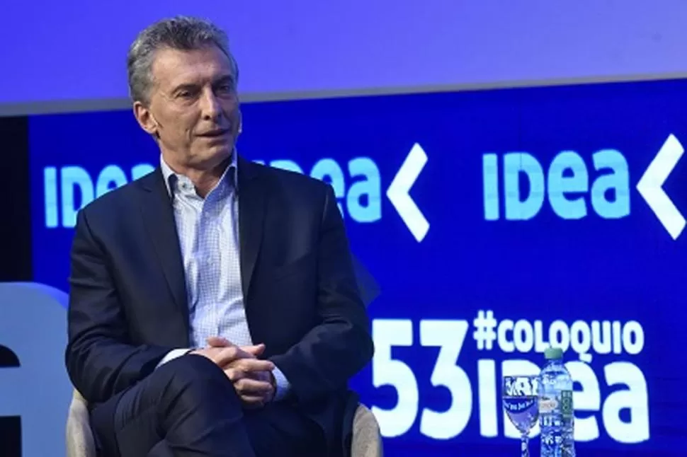 EN IDEA. Macri advirtió que, en los próximos dos años, “el desafío no es un problema de modelo económico”, sino que “es un cambio cultural”. dyn