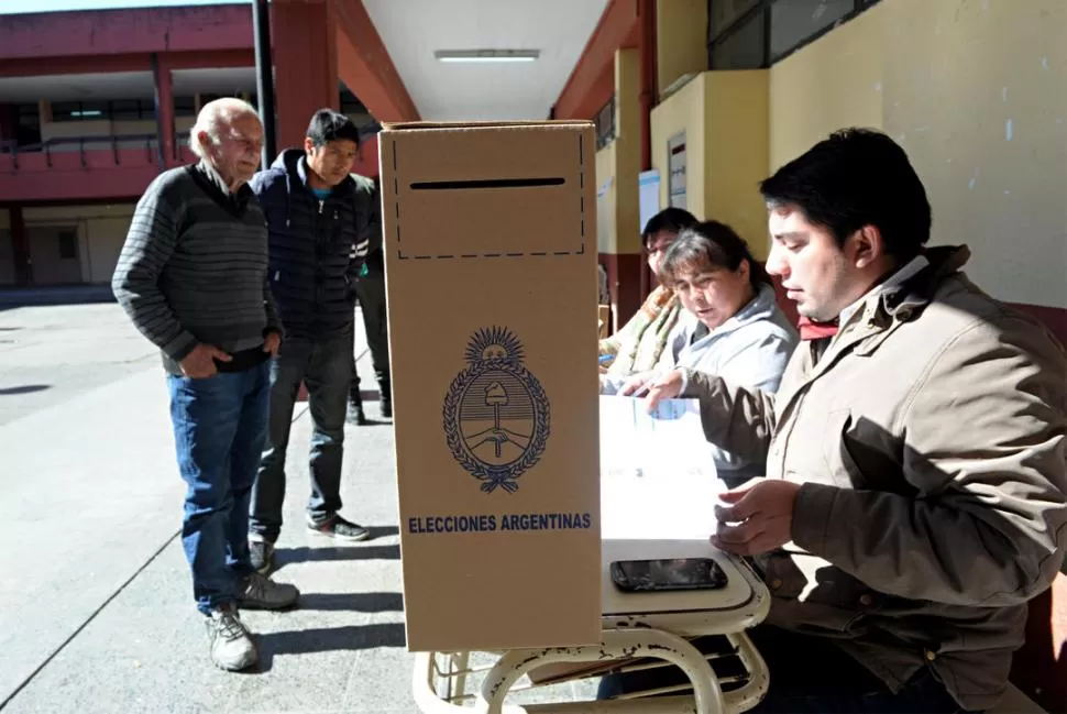 URNAS. El domingo que viene se realizarán las elecciones parlamentarias. la gaceta / foto de franco vera