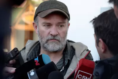 Sergio Maldonado llegó a Chubut para identificar el cuerpo encontrado en el río