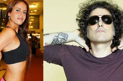 La foto de Marianela Mirra en la que aparece junto a Andrés Calamaro