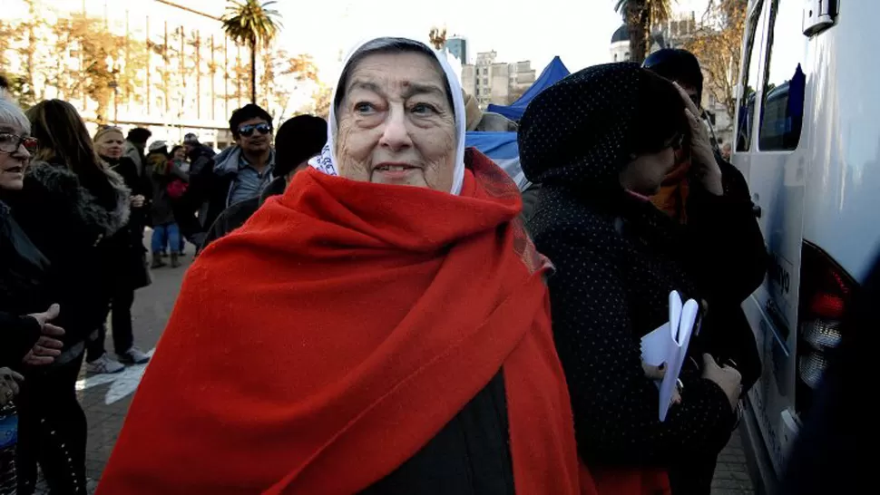 Hebe de Bonafini, en la ronda de los jueves: no tiene que haber un muerto más en este país