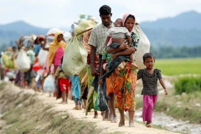 Genocidio: el drama de los niños que huyen de Myanmar