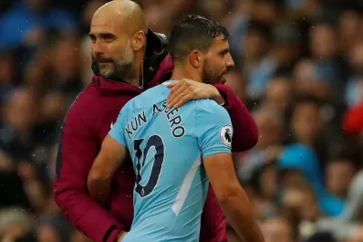 El Kun Agüero anotó y es goleador histórico del Manchester City