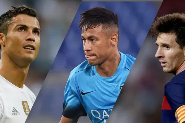 Messi, Cristiano Ronaldo y Neymar serán los candidatos a mejor jugador ante la presencia de Maradona