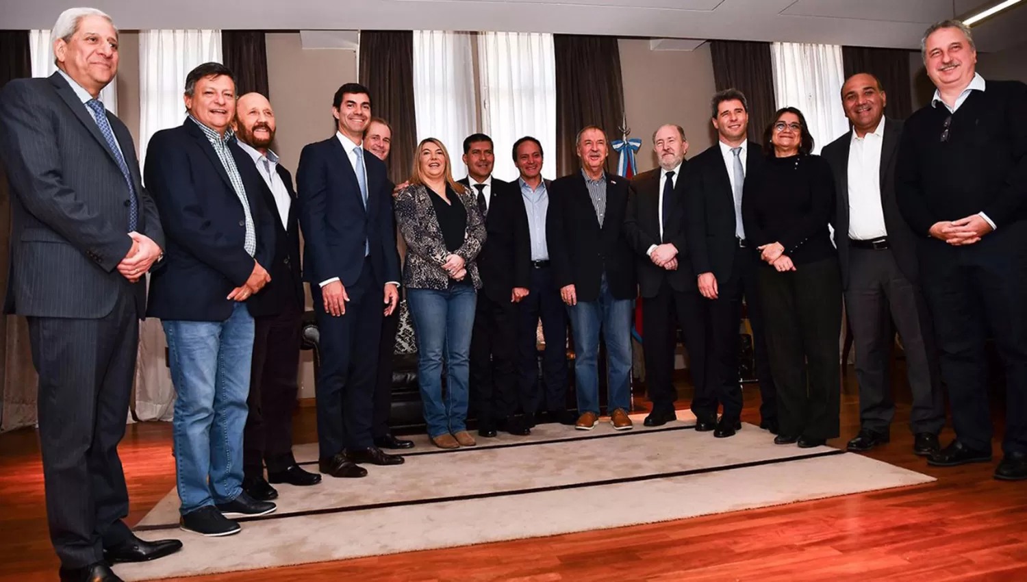 Gobernadores peronistas se reunieron este año varias veces en Capital Federal. FOTO DE ARCHIVO. 