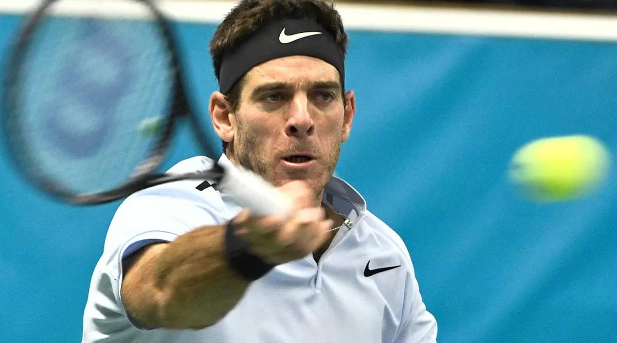 SIGUE GANANDO. Del Potro superó a Sousa y hoy enfrentará a Benneteau. reuters