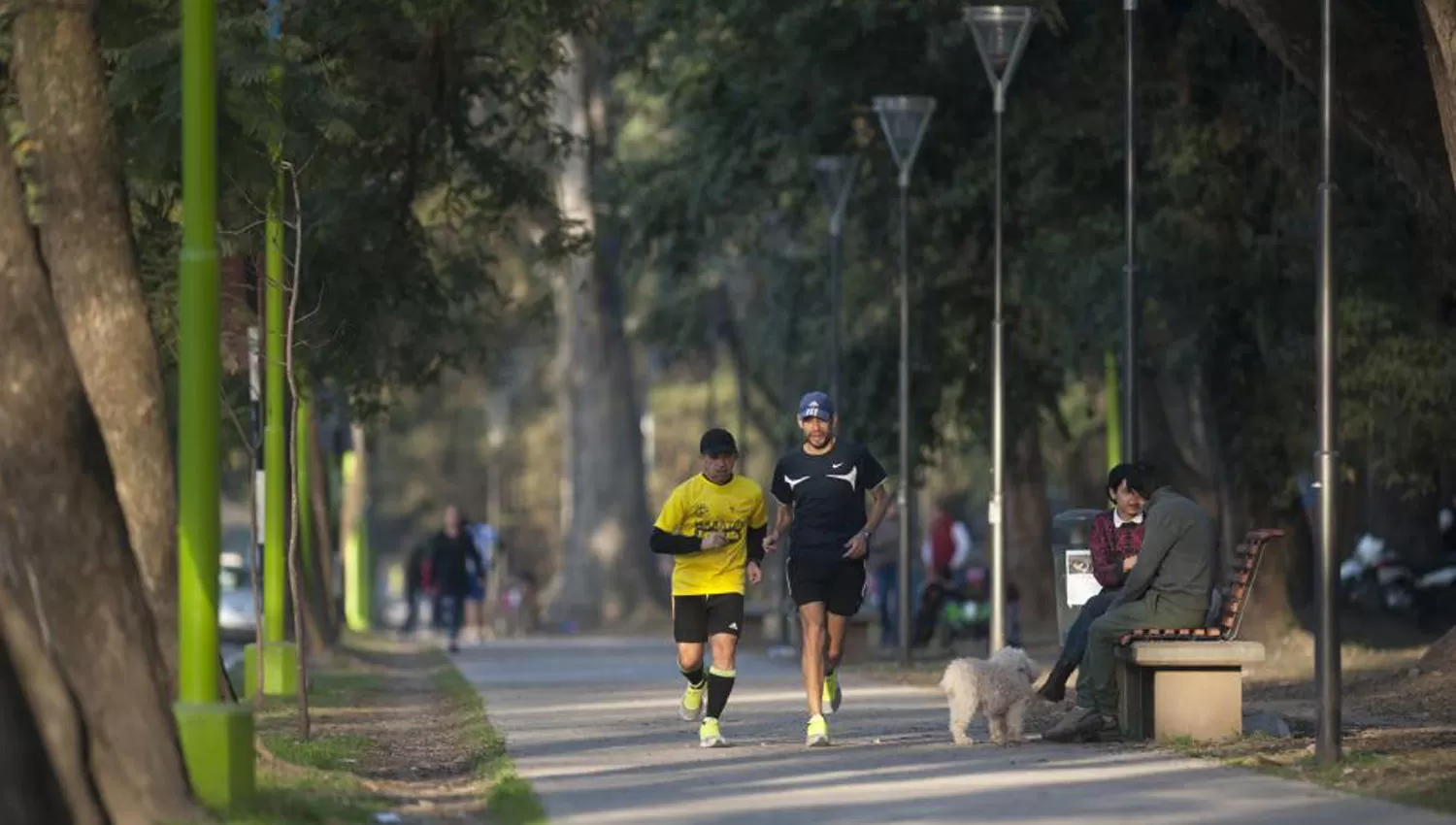 AL AIRE LIBRE. La jornada de hoy será ideal para hacer deportes al aire libre. ARCHIVO