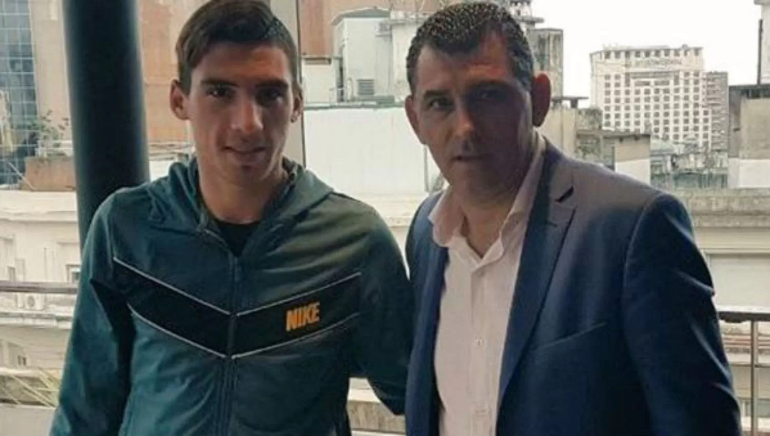 JUNTOS. Melo y Leito, tiempo atrás. 