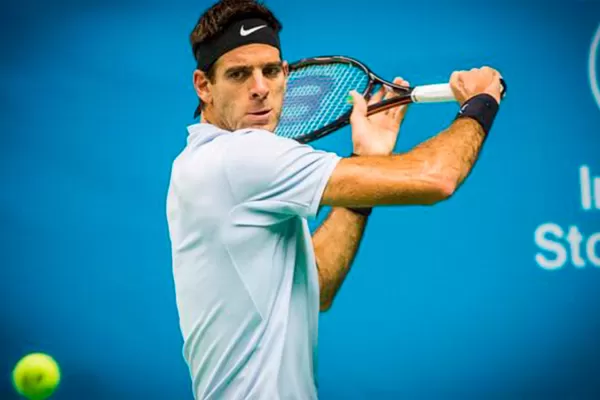 Del Potro debutó con un triunfo en el ATP de Basilea