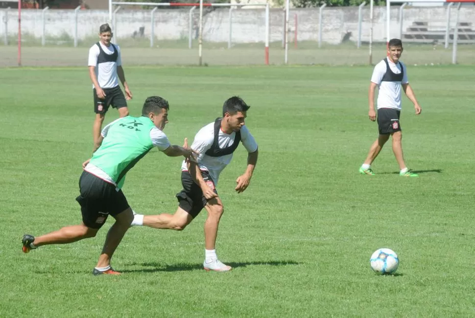 CANDIDATO. Franco Costa tiene chances de ser titular frente a Deportivo Morón.  la gaceta / foto de Antonio Ferroni