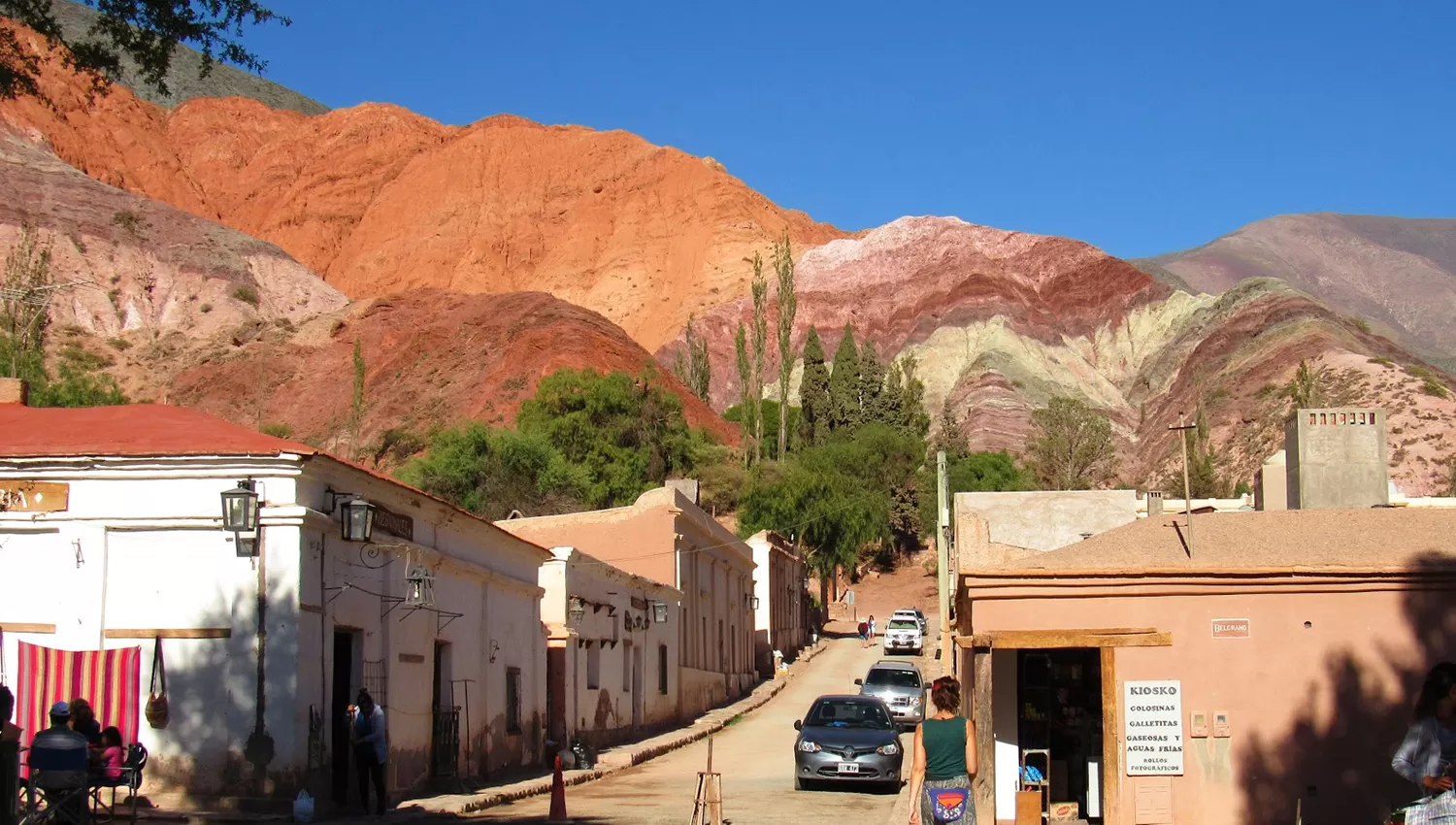 Purmamarca es uno de los destinos más elegidos por los turistas. AVENTURAS.BLOGSPOT.COM.AR