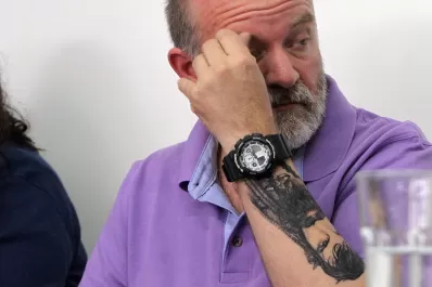 Sergio Maldonado se tatuó el rostro de su hermano en el brazo