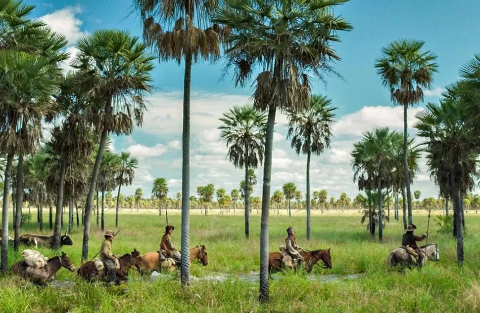 UNA PRESENCIA PROTAGÓNICA DEL COLOR. El paisaje verdìsimo es uno de las fotografìas que regala la notable obra cinematográfica de la realizadora salteña, que competirá por el Oscar. 