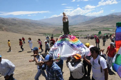 La Virgen de la Eucaristía se ganó su lugar en los Valles