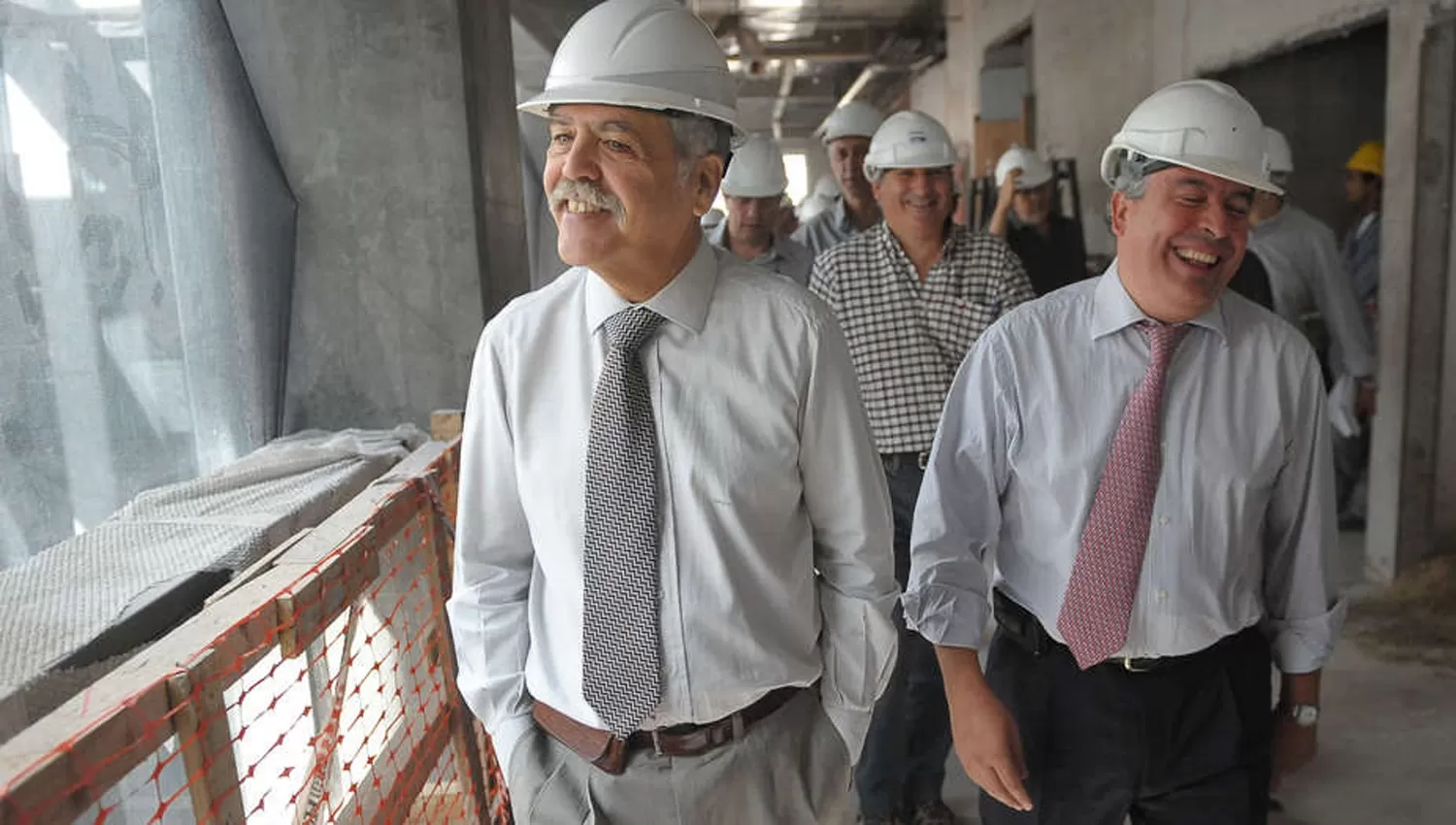 JULIO DE VIDO Y JOSÉ LÓPEZ. FOTO TOMADA DE CLARIN.COM