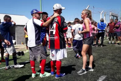 “Vicky” Sauze se entrenó con el seleccionado nacional en una cárcel